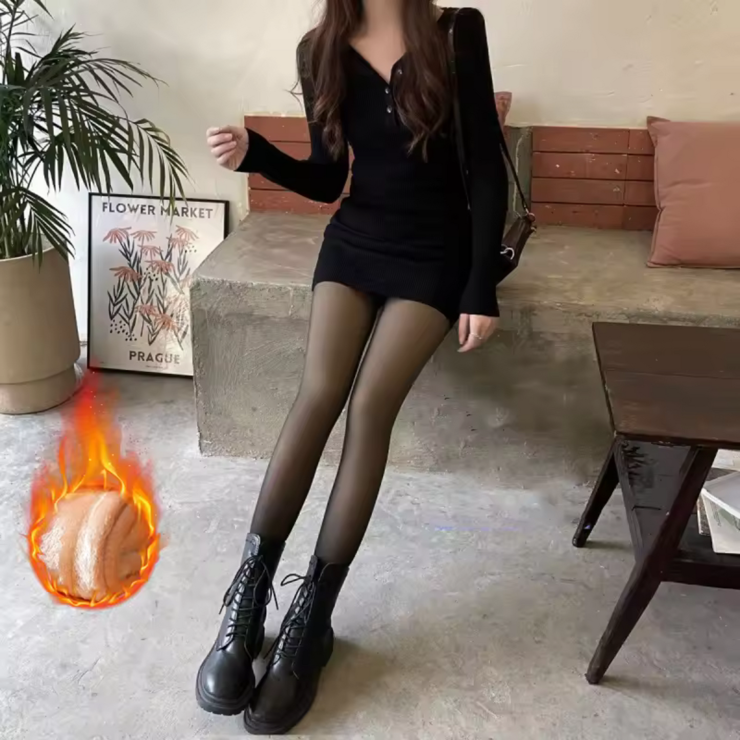 Calza Termica Afelpada