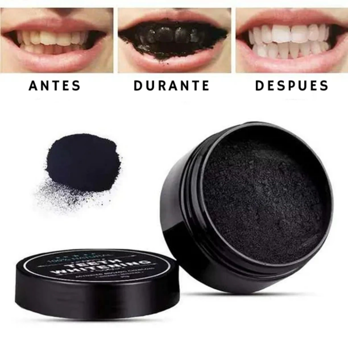 Carbón Coco® - Blanqueador Dental Acción Inmediata