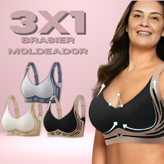 3x1 Brasier Moldeador Antirrollitos